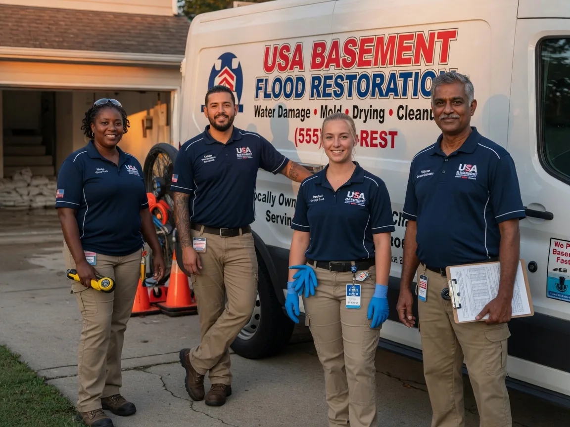 Basement Flood Cleanup company in Quincy, IN