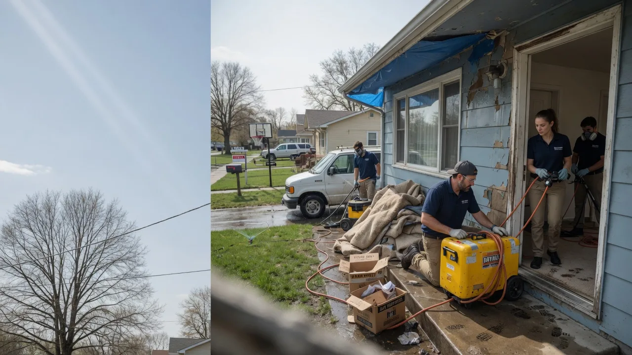 Basement Flood Cleanup in Quincy, IN near me